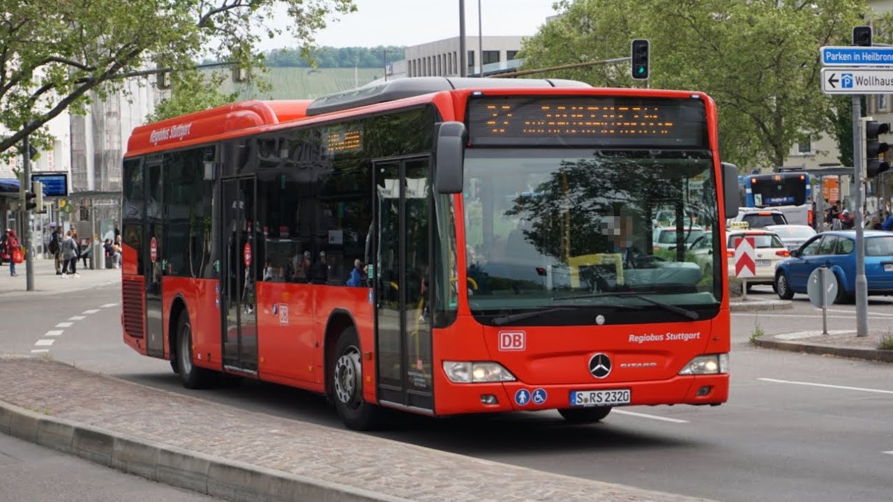 [Sound] Mercedes Benz Citaro LE Regiobus Stuttgart RBS S RS 2320 ZF Ecolife (1x Kickdown)