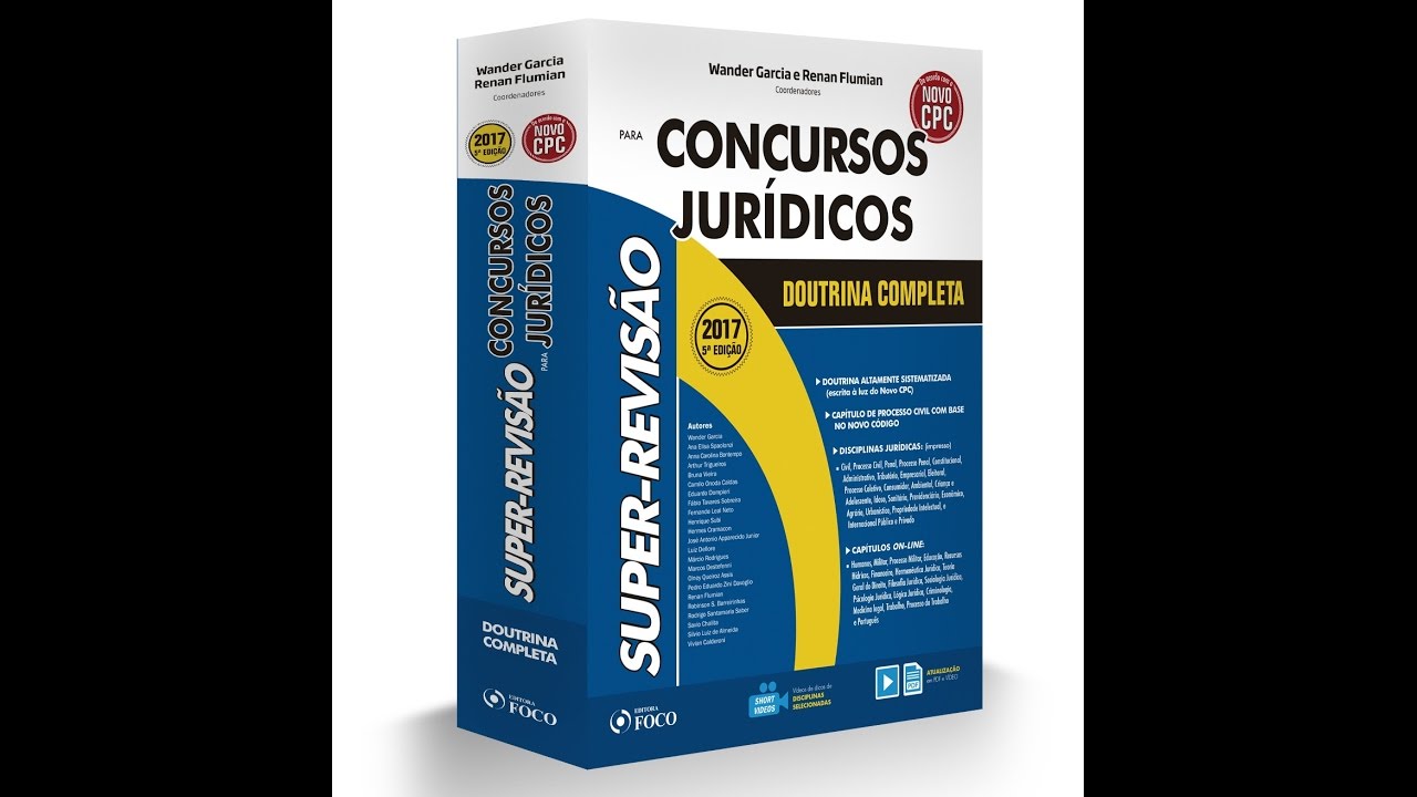 SUPER REVISAO PARA CONCURSOS JURIDICOS - DOUTRINA COMPLETA - 5&ordf; ED - 2017