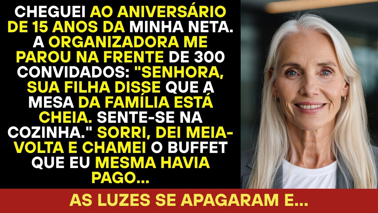Minha filha me enviou à cozinha durante a festa do meu neto dizendo: 