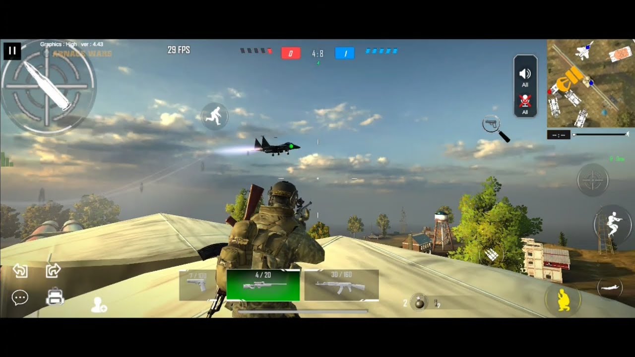 Carnage wars gameplay|demo map| offline game #fps #gamplay #mobilegame #survival 