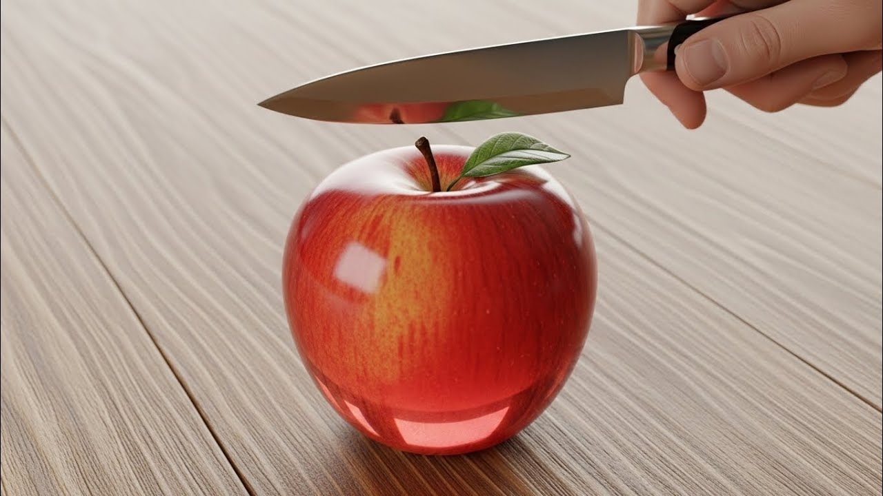 |AI Satisfying|Cutting Glass Fruits🥭🤤 (Oddly Satisfying & Relaxing)