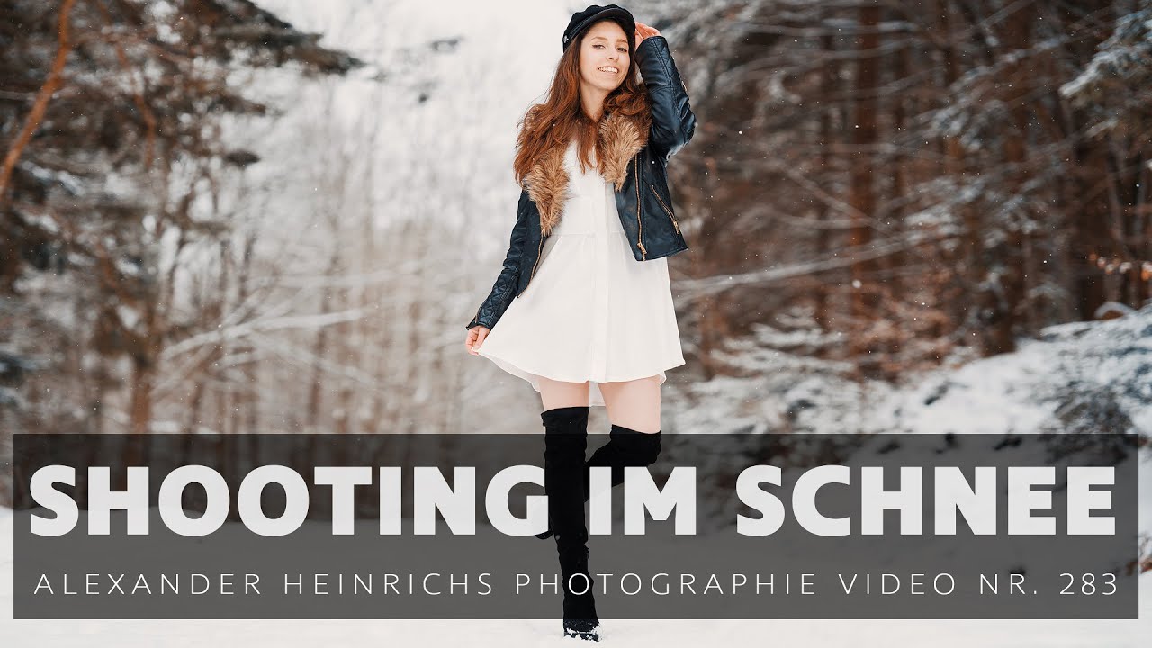 Shooting im Schnee - ah-photo Video 283