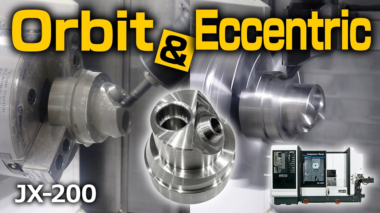 Orbit Cut and Eccentric Turning ｰ All in One Machine!