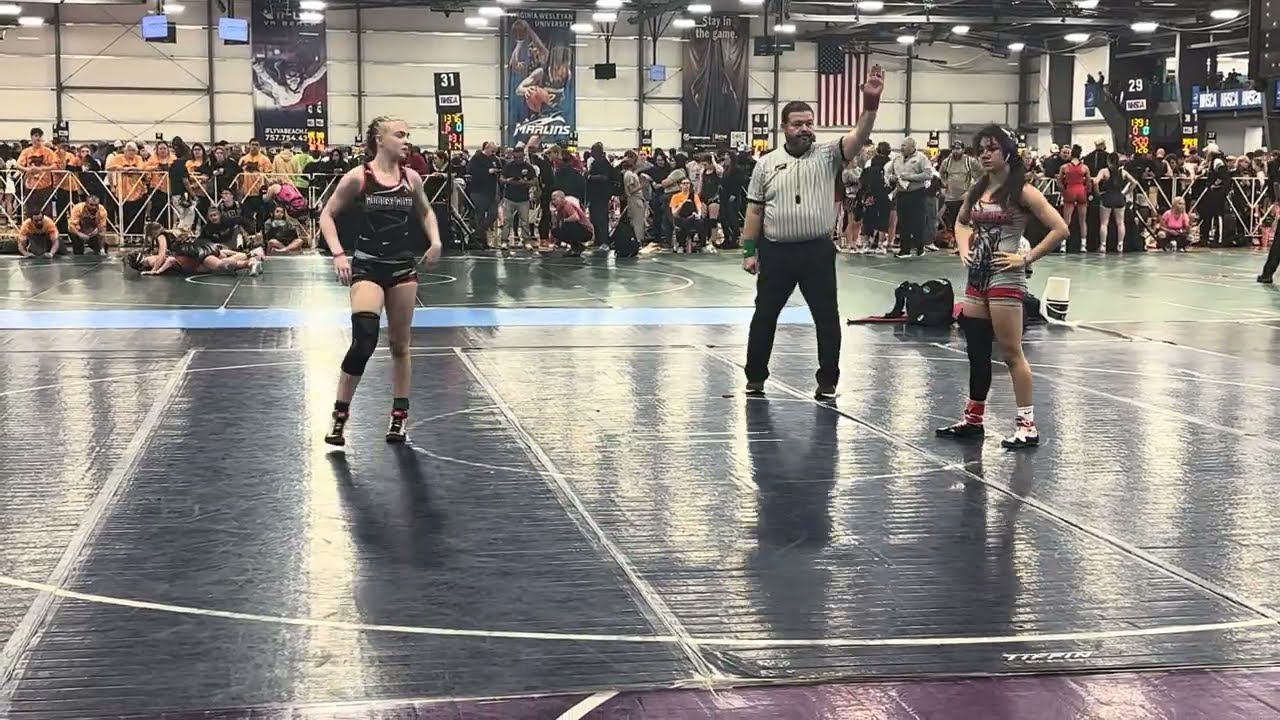 NHSCA 2025 Part 1 - black and pink singlet
