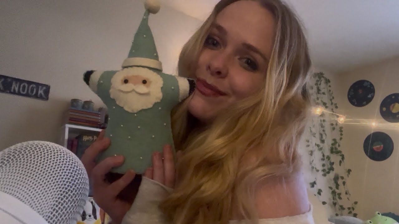 i’m back 🤍 cozy ASMR | putting random items on the mic”