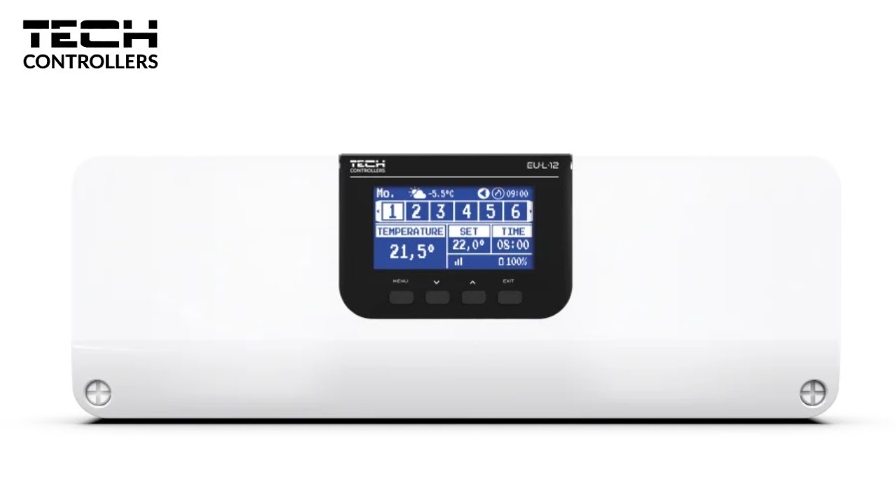TECH Controllers - control of the DHW pump in the L-12 strip