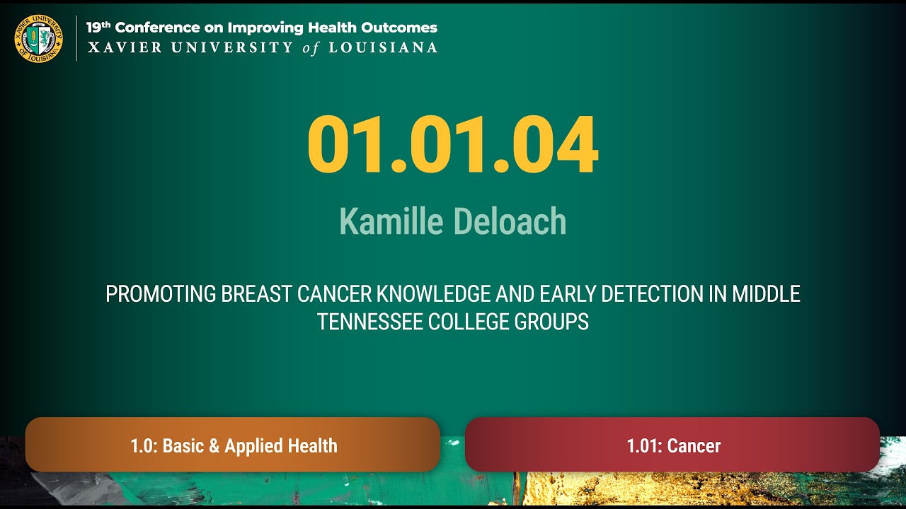XULA 2026 | 01.01.04 - Kamille Deloach