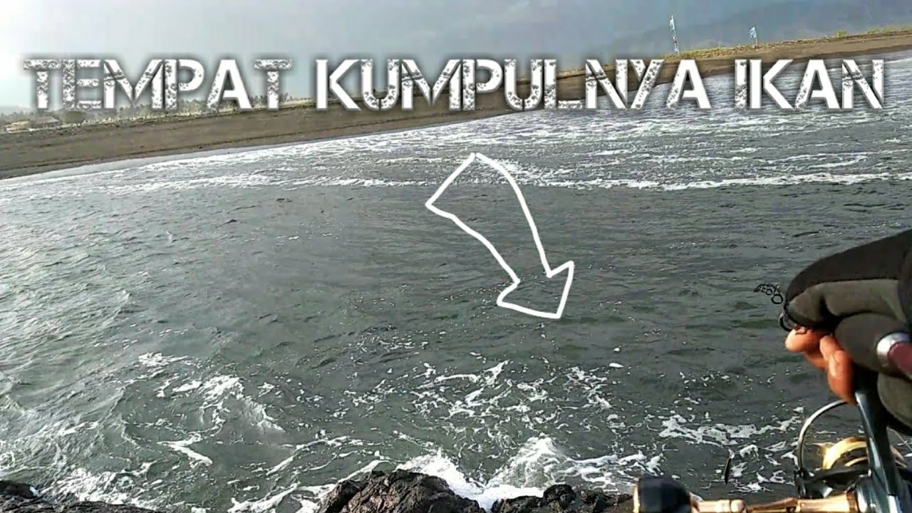 Mancing singkat di Pantai Payangan , Dapat Peluang stike juga ...