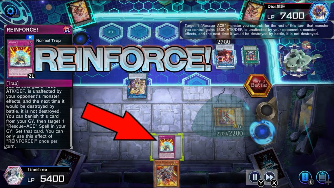Reinforce the True Nature of RESCUE Ace! | Yu-Gi-Oh Master Duel