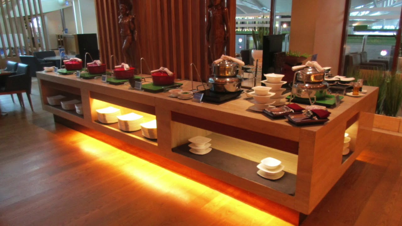 Garuda Airlines Business Class Lounge Denpasar Airport Bali - February 2020