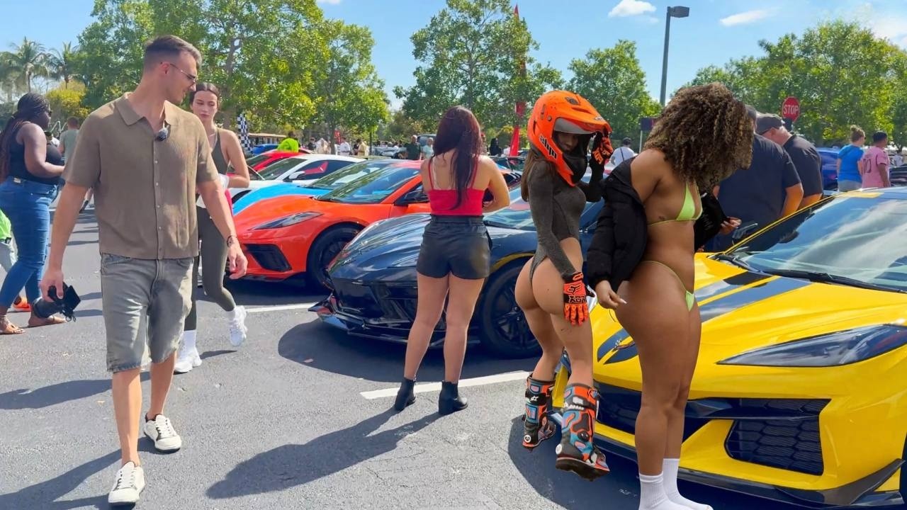 💎 MIAMI SUPERCAR MEET  🚘 RARE CARS LINED UP  👠 STYLE WAS HIGH  🏁 HORSEPOWER WAS HIGHER