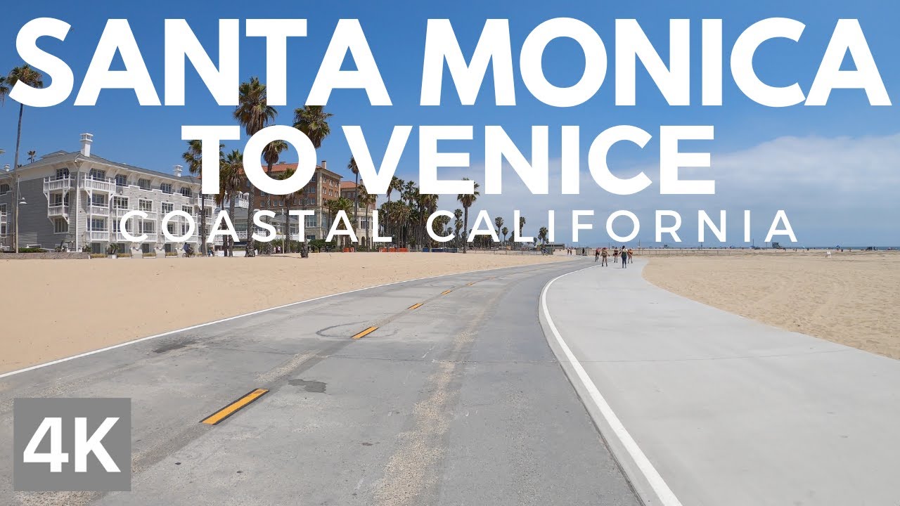 Santa Monica to Venice coastal bike path