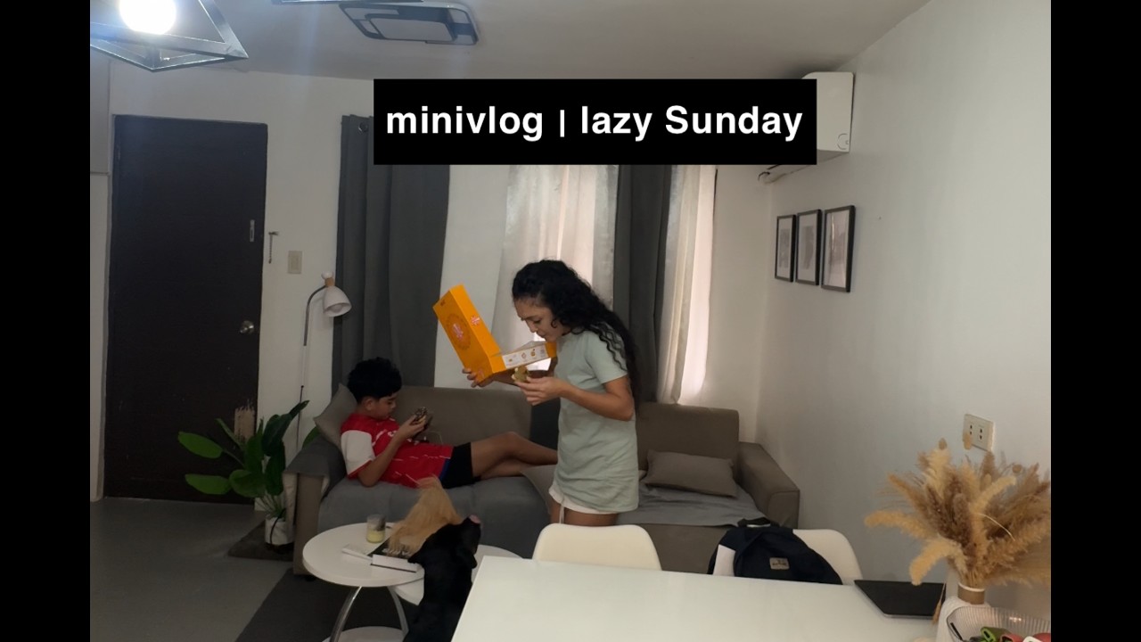 minivlog | lazy Sunday