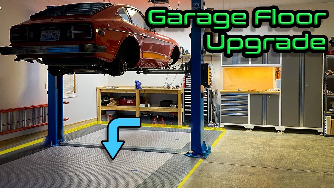 Best Garage Flooring Options and Easy DIY Tile Install (Makeover Complete!)
