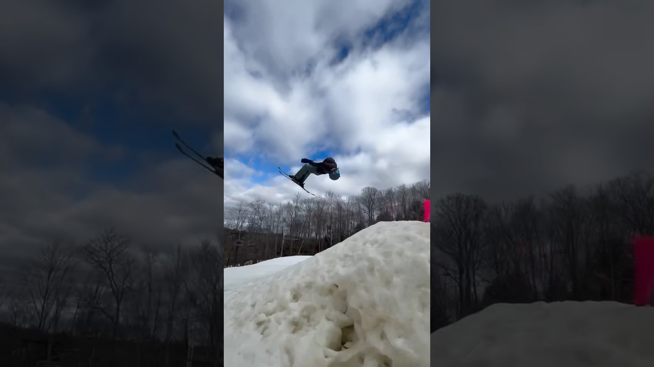 BACKFLIPS #ski #freestyleski #skiing #awesome #yt #cool #viral #ytshorts #youtubeshorts #skier