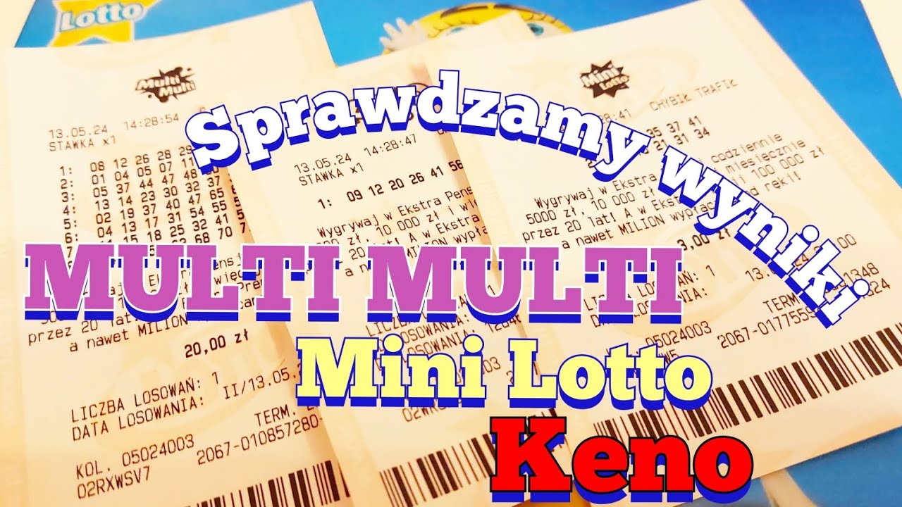 Sprawdzamy wyniki zakład&oacute;w Multi Multi na 9 skreśleń, Mini Lotto oraz Keno