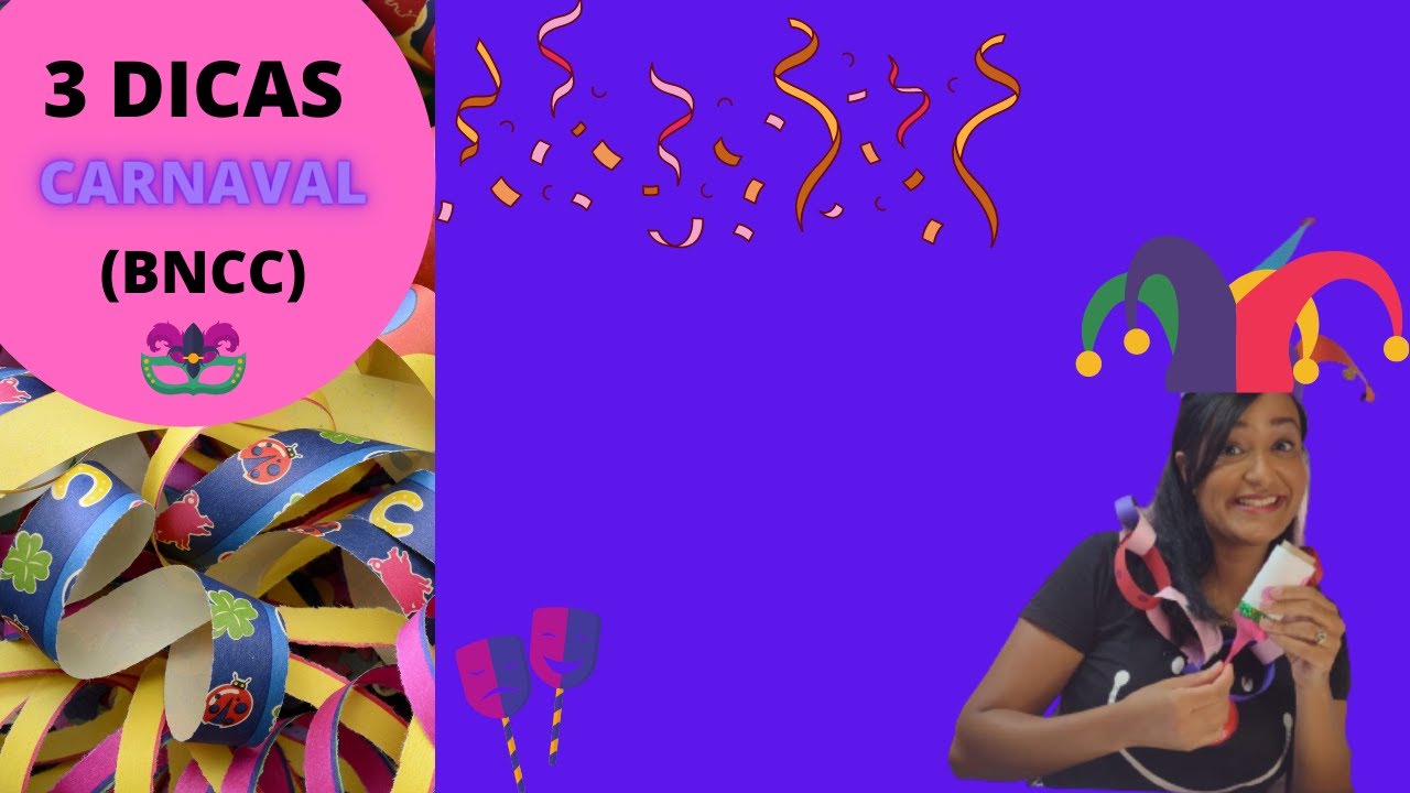 Atividades carnaval educação infantil