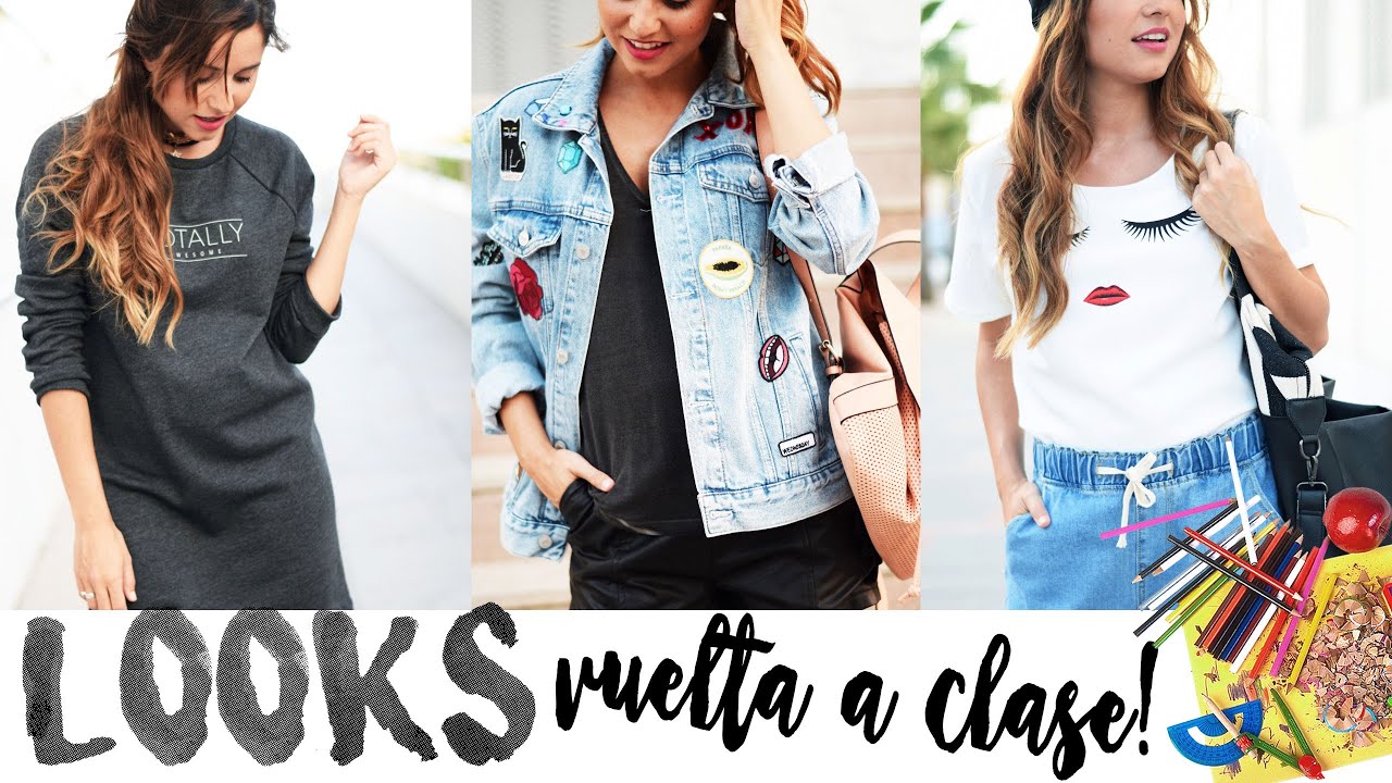 4 OUTFITS PARA IR A CLASE ft, DearDiaryBlog | BACK TO SCHOOL - JustCoco