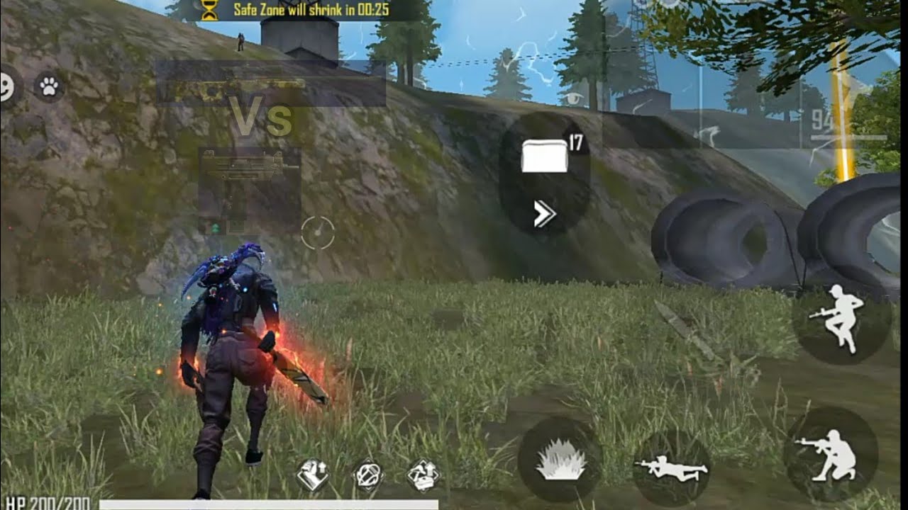 Over Power Opponent SNIPER VS UZI ..😜