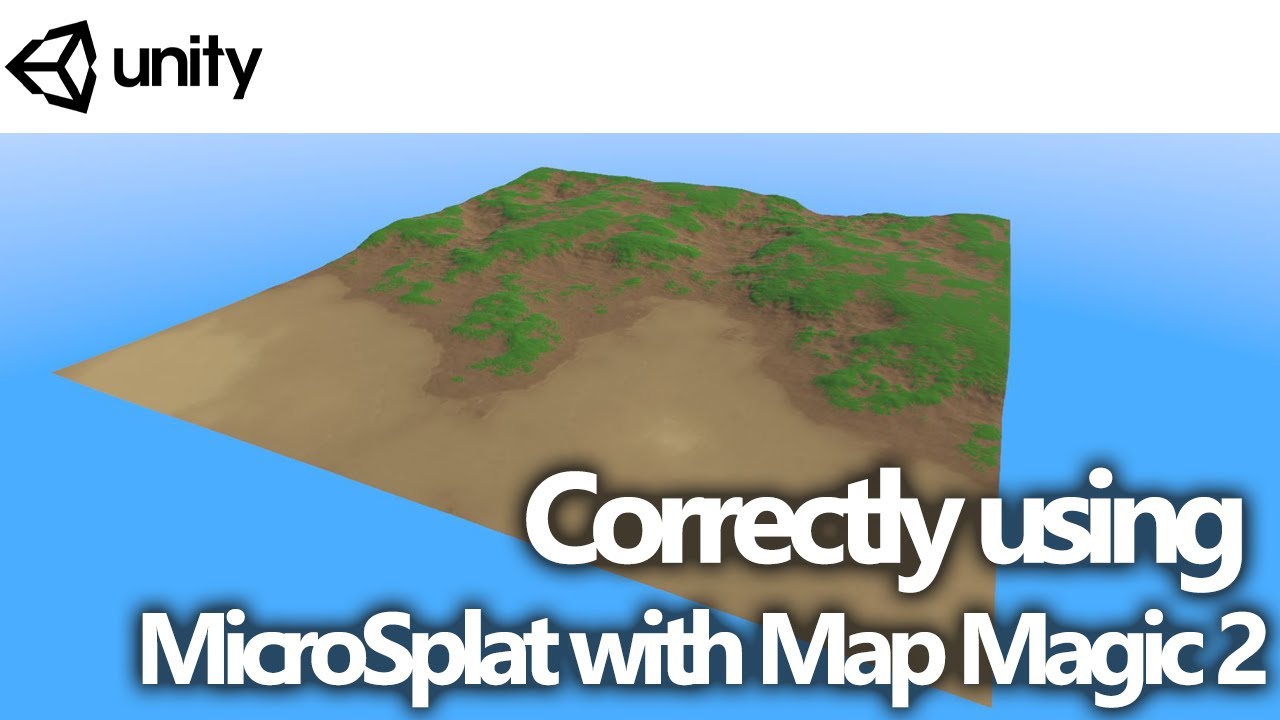Unity — правильное использование MapMagic 2 с MicroSplat