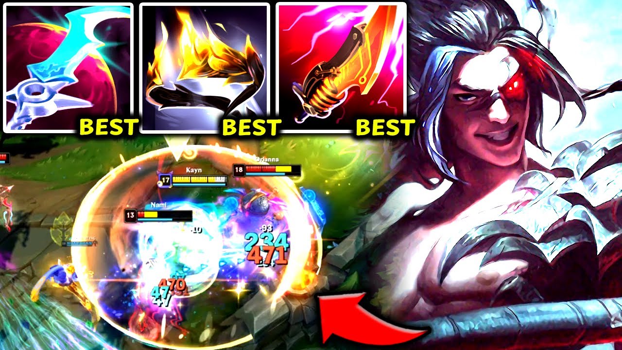 KAYN TOP CAN LITERALLY 1V9 THE FULL ENEMY TEAM (1V5 WITH EASE) - 2025 Kayn TOP Gameplay Guide