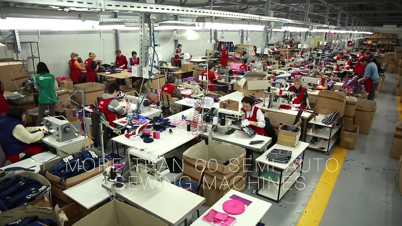 Belmil school bag production 2015