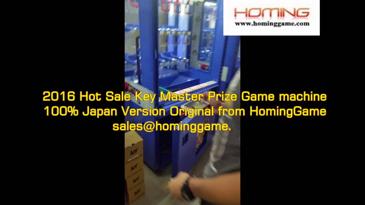 Japan Key Master Arcade Game Machine Japan Version 2016 HomingGame All star(sales@hominggame.com)