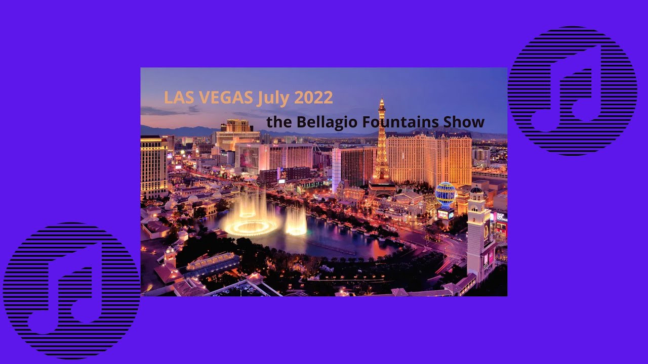Las Vegas  the Bellagio Fountains Show MJ Beat it