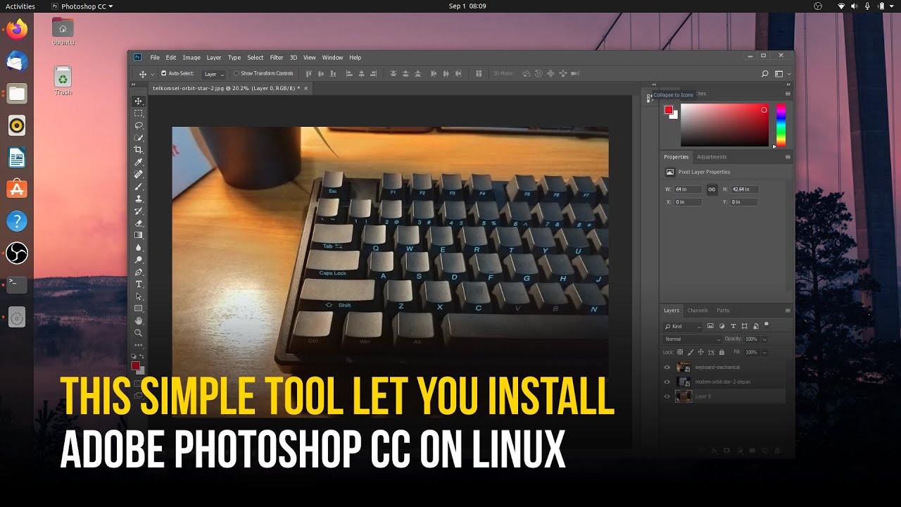 Install Photoshop CC on Linux With This Simple Tool (Complete Guide) feat Ubuntu 20.04 LTS