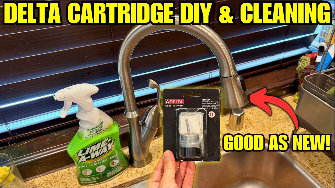Fix Your Leaking Delta Faucet FAST! (Easy Cartridge Replacement Guide)