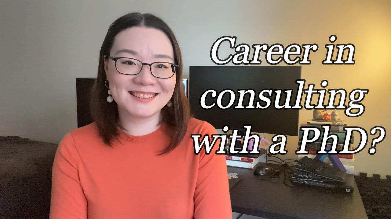 Career in consulting with a PhD?