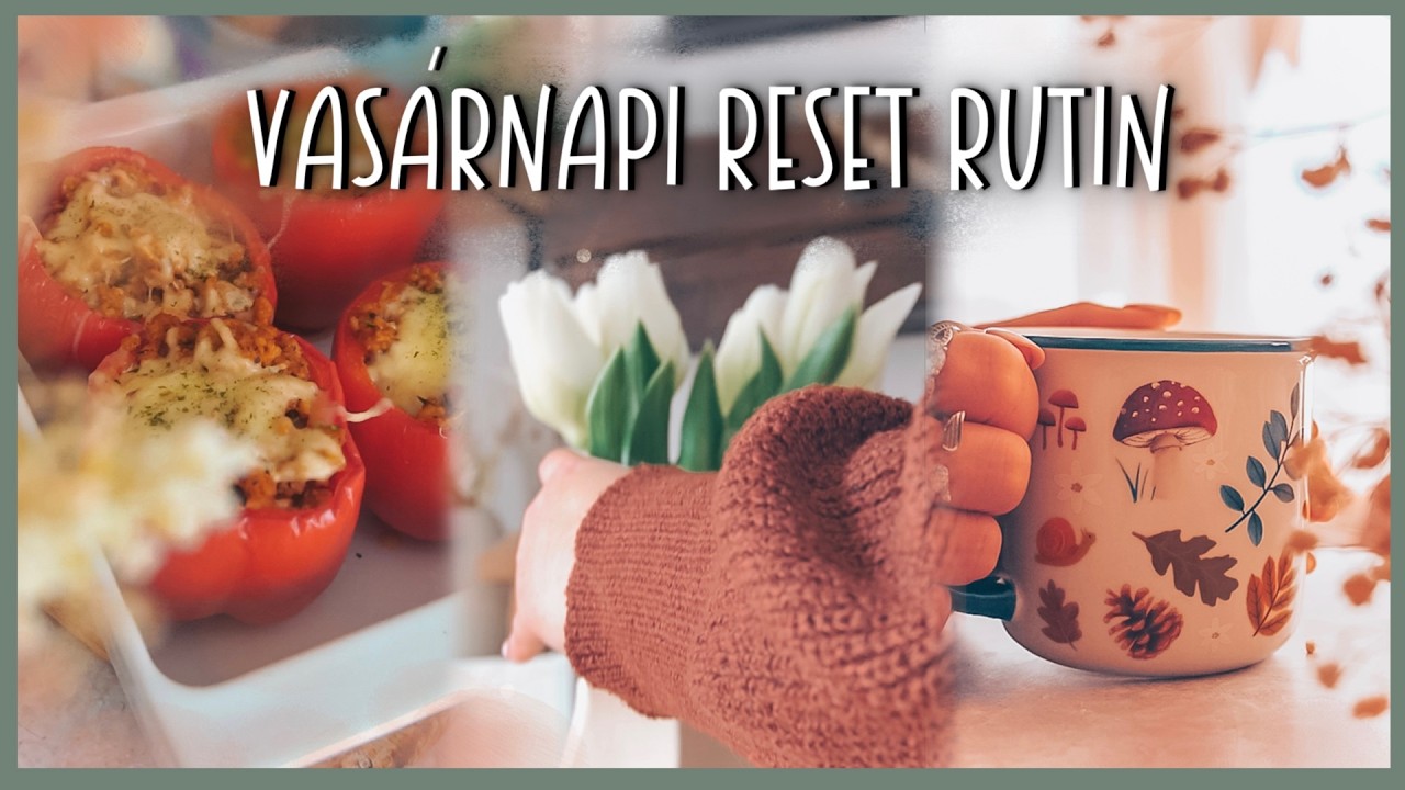 Tavaszváró vasárnapi reset ✨ Takarítás, dekorálás, új receptek!