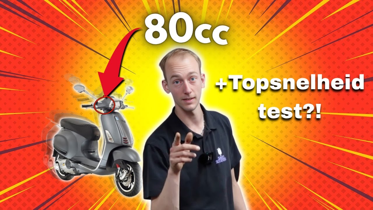 80cc op een VESPA SPRINT Monteren!?