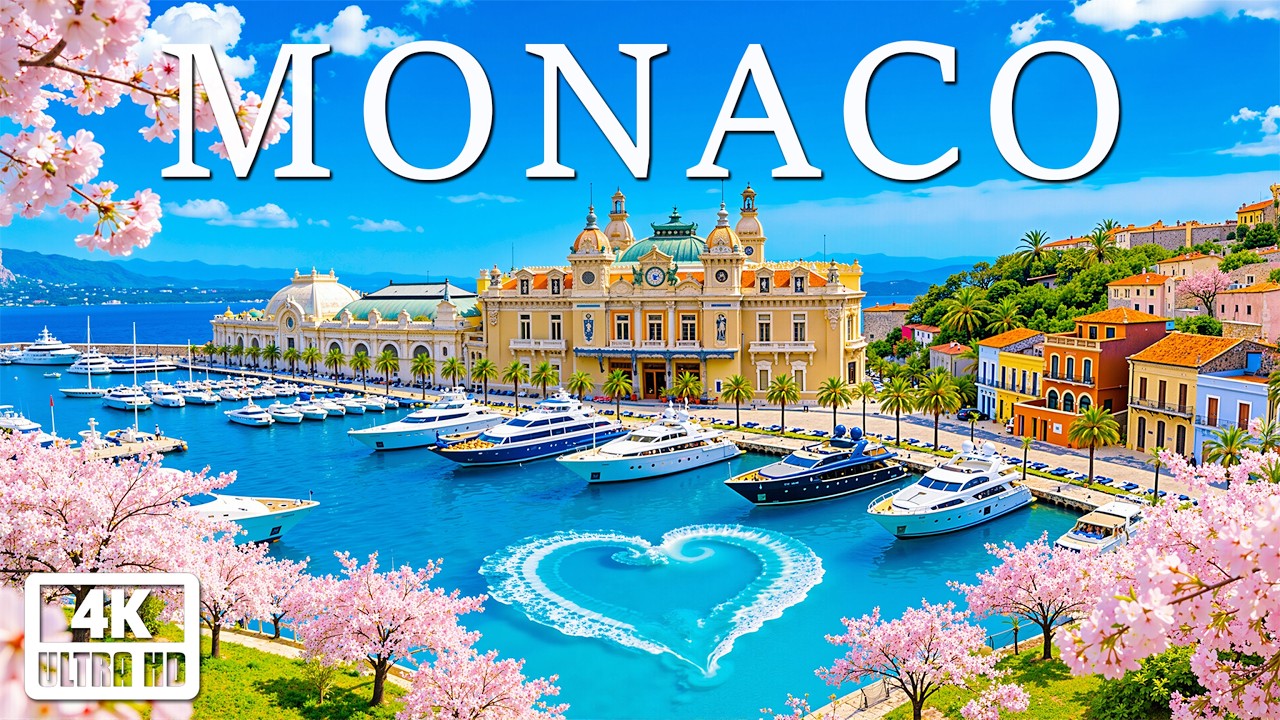 [4K] Monaco 2026 🇲🇨 | Luxury Yachts, French Riviera & Deep House Energy