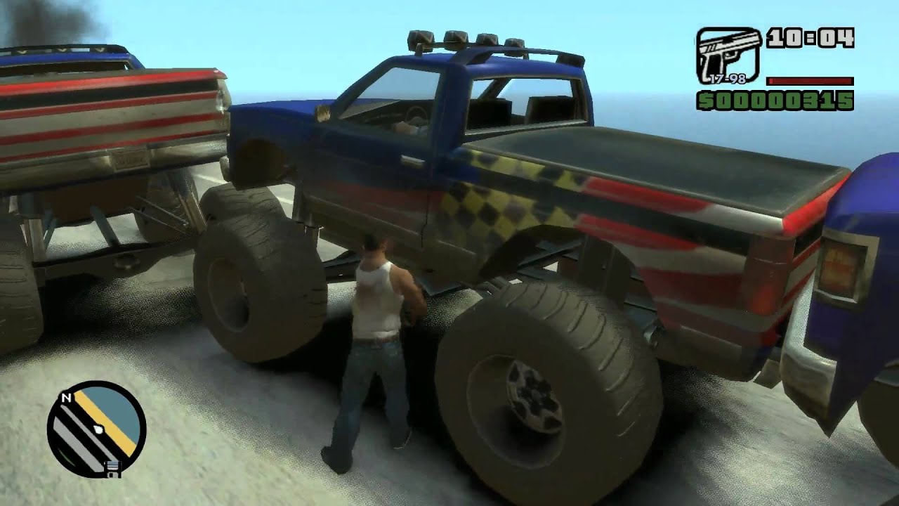 GTA IV: SA Beta 2 Gameplay - Monster Truck