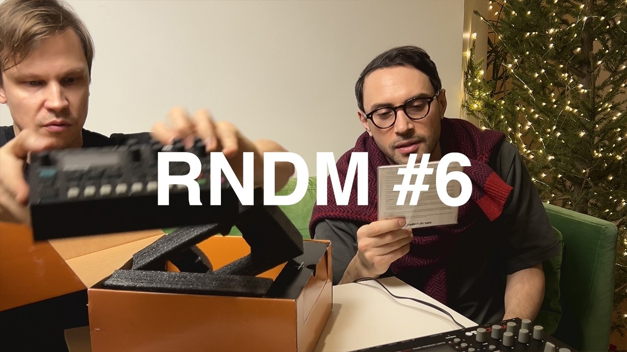 RNDM #6 Собираем портативную студию из тумбочки с Elektron Octatrack, Digitone и Moog Slim Phatty