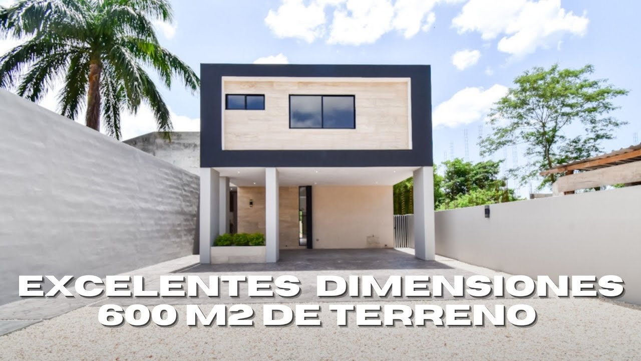 ¡ESPECTACULAR CASA EN VENTA AL NORTE DE MÉRIDA! Con 4 recámaras y ENORME espacio de JARDÍN Y ALBERCA