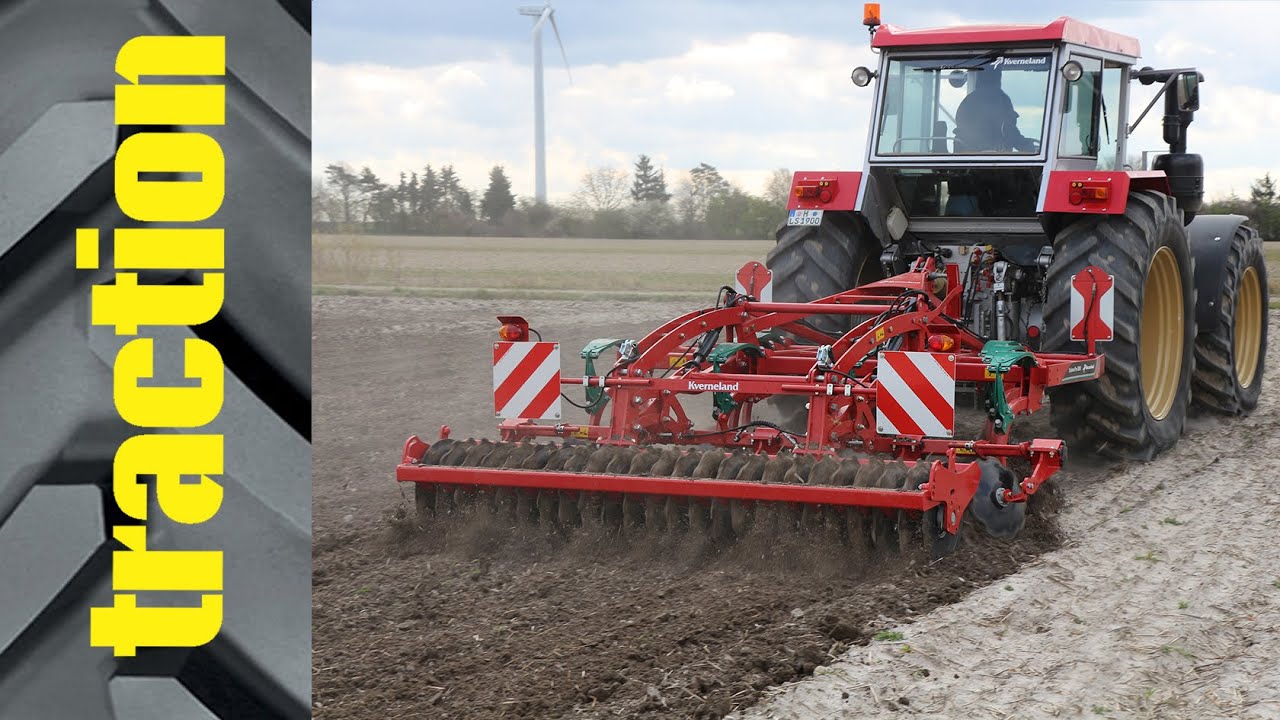 Kverneland Enduro Pro 3000 in der traction Arbeitsprobe
