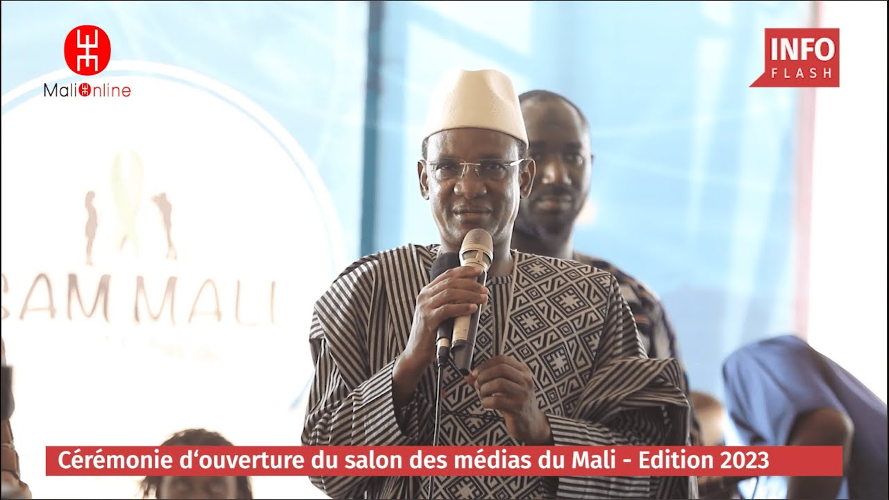 DR CHOGUEL MAÏGA PRÉSIDE LA CÉRÉMONIE D'OUVERTURE DU SALON DES MÉDIAS DU MALI
