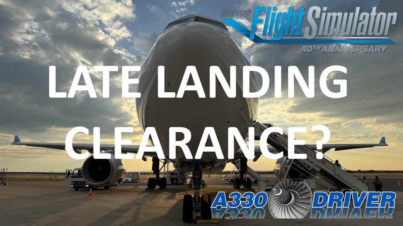 HOW LATE can a LANDING CLEARANCE actually be received?  | Real Airline Pilot