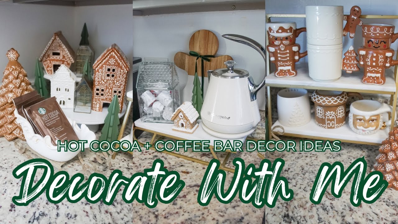 How to Create the Perfect Cozy DIY Coffee & Cocoa Bar