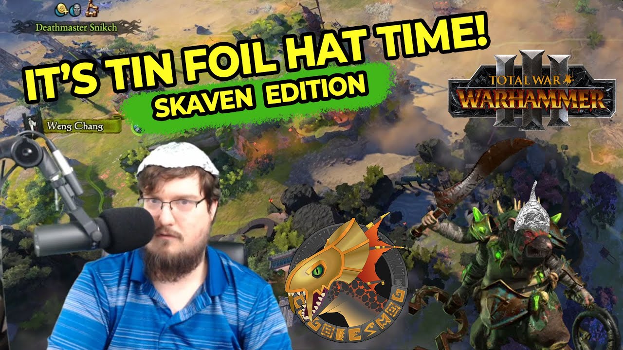 It's time for a bubonic Tin Foil Hat! The Verminlord-Master of Sotek predicts the future for Skaven.