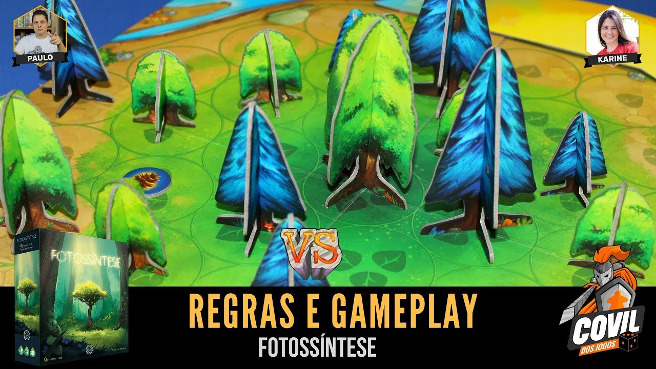 Covil dos Jogos - Regras e Gameplay Fotossíntese (Versus Especial)