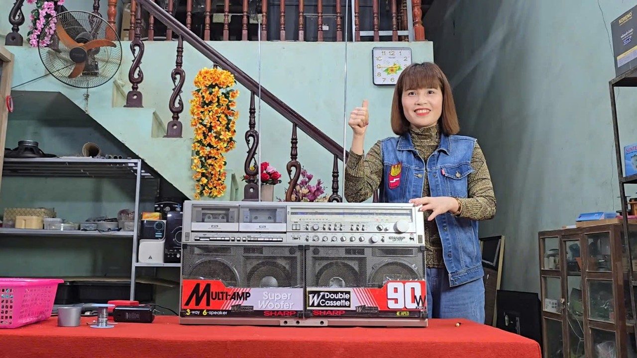 Full video on how to repair LG 43-inch and 47-inch TVs and vintage SHARP radios / Hải daily life