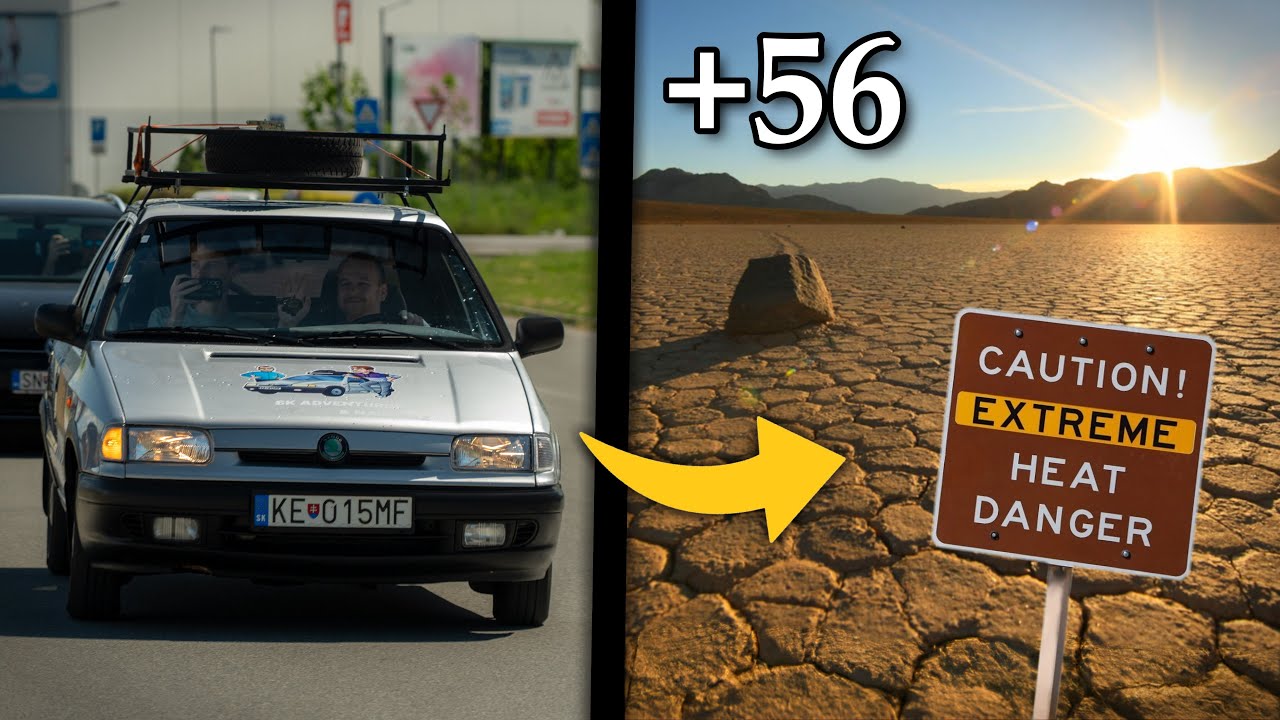 Odchádzame Feliciou na najteplejšie miesto na svete ! (USA - DEATH VALLEY) 🥵