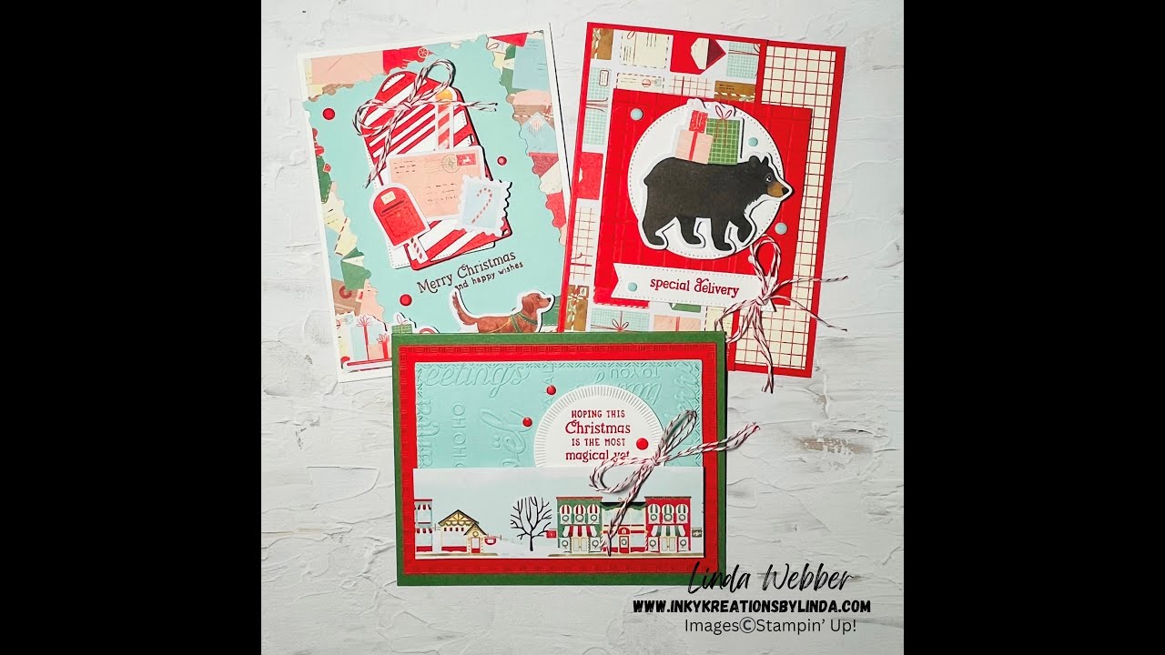 Stampin' Up! Jolly Delivery Card Kit