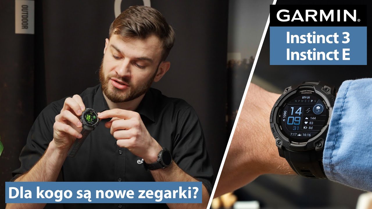 Garmin Instinct 3 - AMOLED czy Solar? A może Instinct E?
