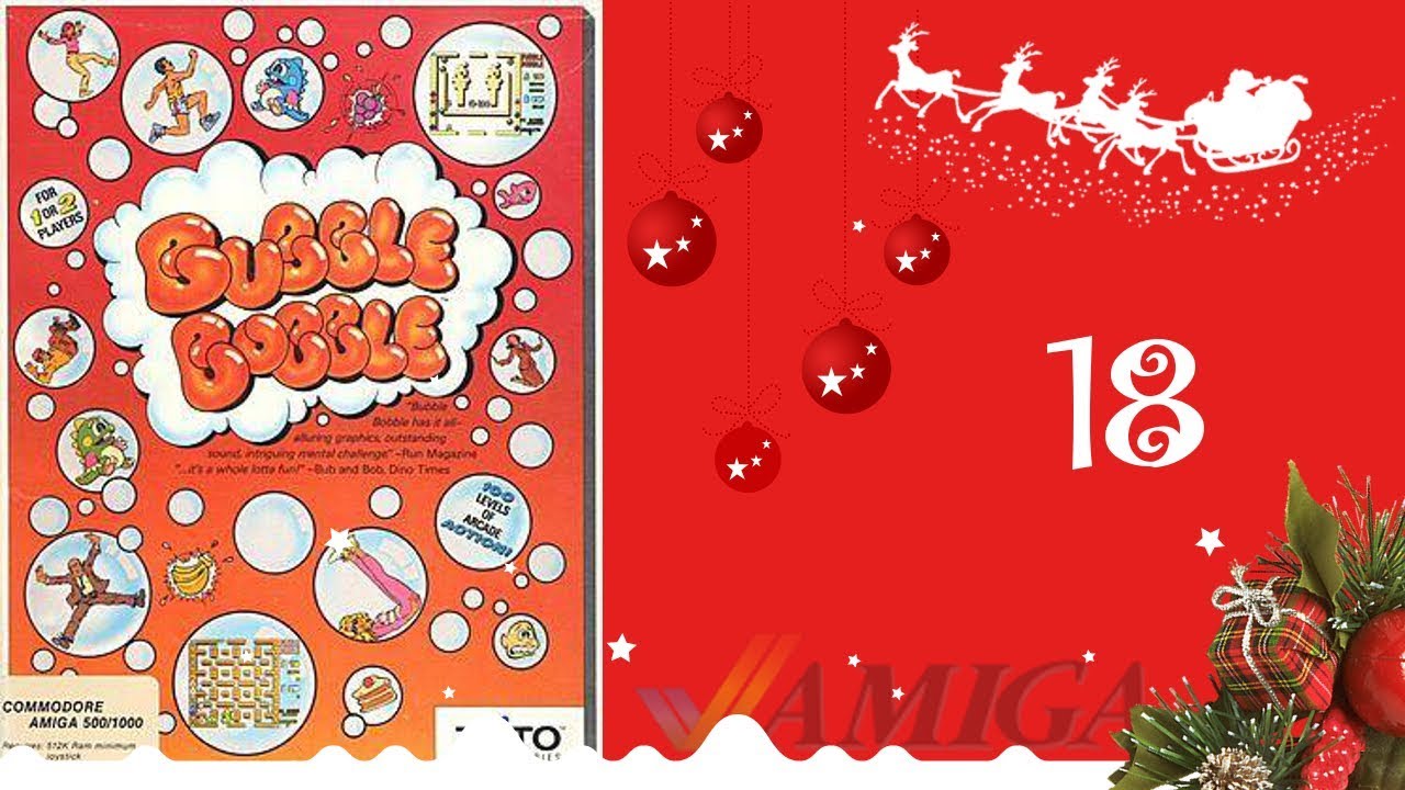 Bubble Bobble  | #18 | MsStandart-Adventskalender 2017 | Klassiker des Commodore Amiga