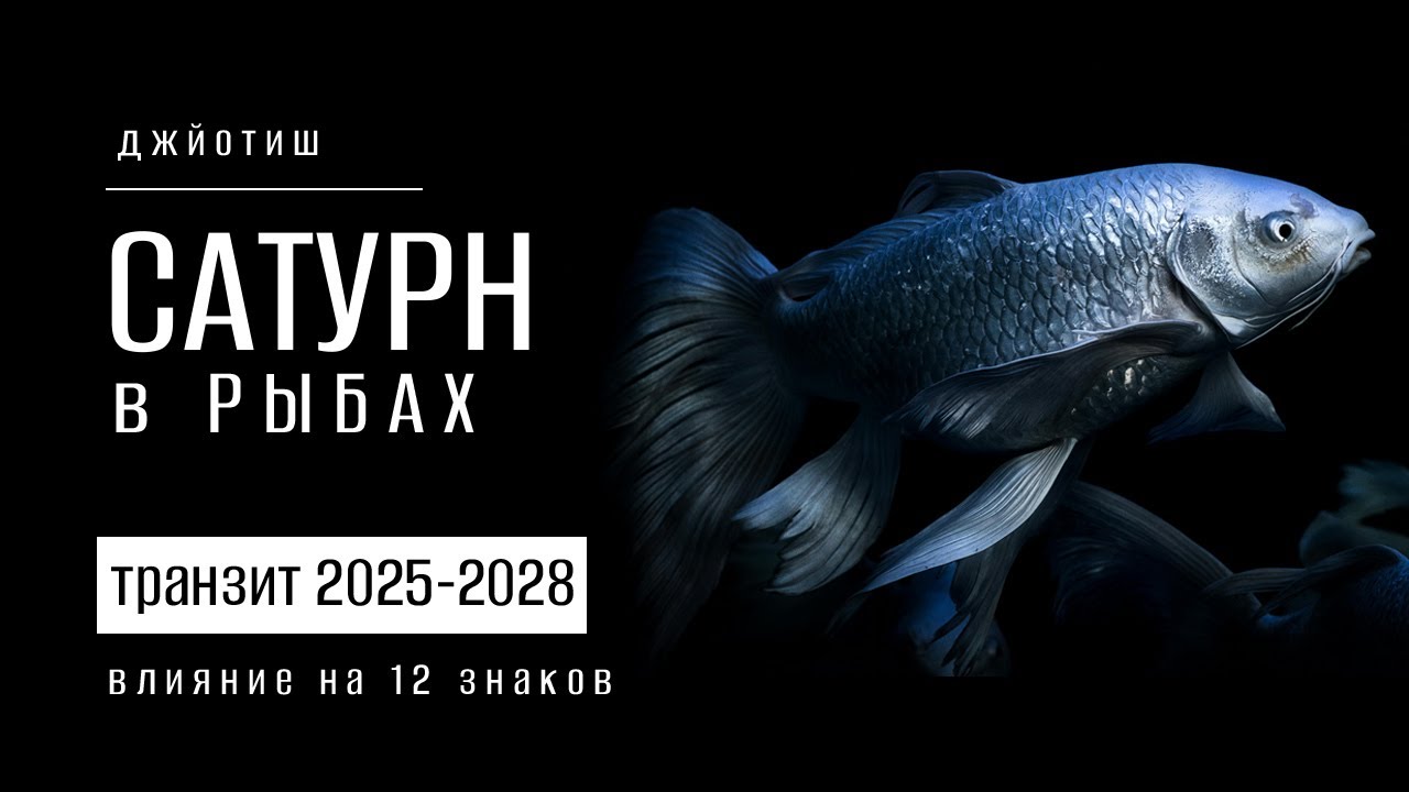 Сатурн в Рыбах в 2025-2028. Разбор для 12 знаков