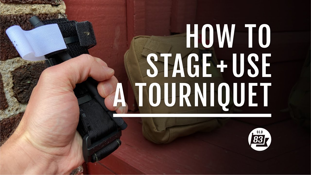 How to Stage and Use a Tourniquet - EDC Tourniquet setup
